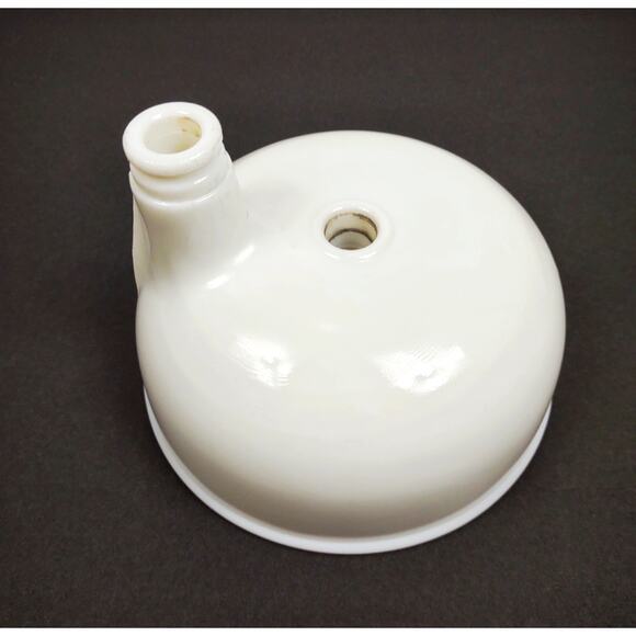 Sunbeam Milk Glass Mixmaster Juicer Replacement Bowl Straight Spout #15 99CN - Picture 1 of 6